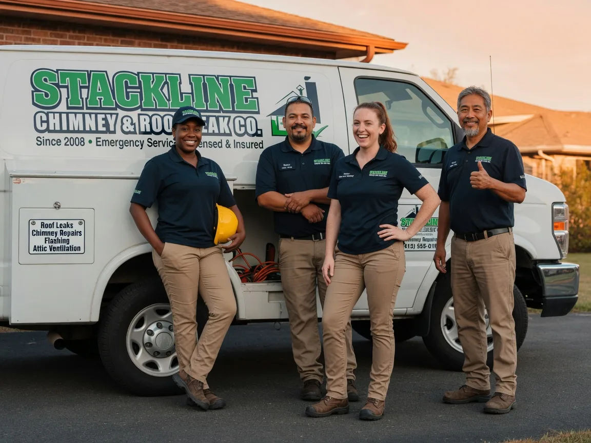 Chimney flashing repair company in Allen, SD